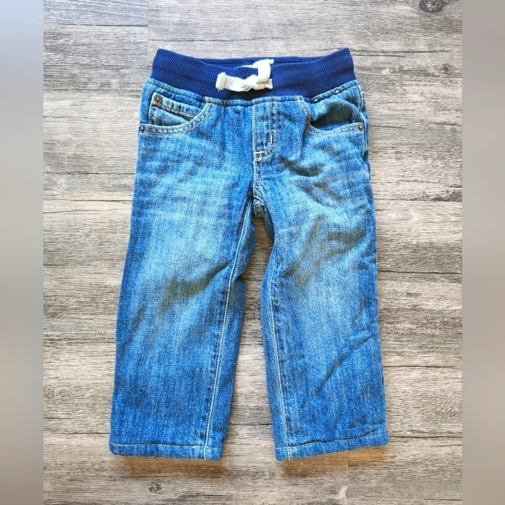Gymboree Fleeced Lined Denim Jeans